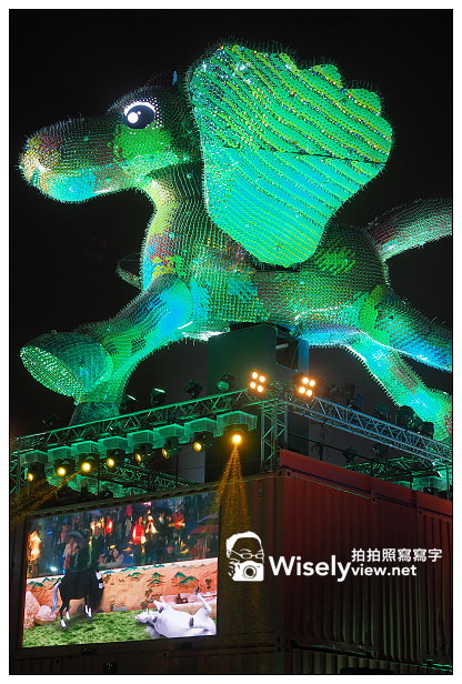【遊記】2014台北燈節：飛躍阿駿＠中山北路幸福台北燈海&花博圓山、美術公園~活動至2/16