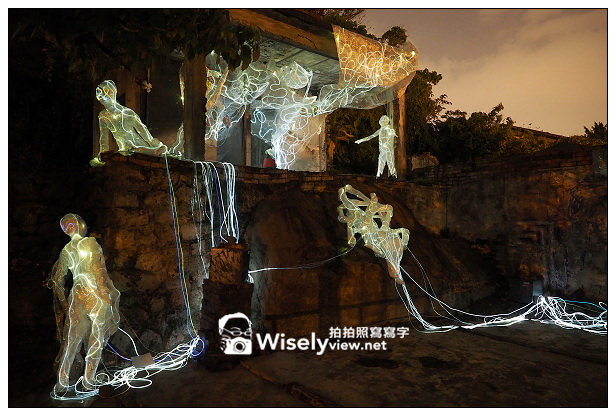 【隨拍】台北市。中正區：2014寶藏巖燈節展覽＠Olympus E-M1夜拍～2/15-3/16