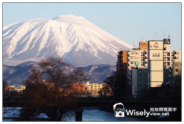 【旅行】日本。岩手縣：盛岡市＠ホテル東日本(盛岡)～近JR站可遠視岩手山，附拍攝地點分享