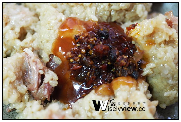 【食記】台北市。中正區：蔡萬興老店(江浙美食)＠湖州蛋黃肉粽+石碇蝦仔嬤香辣醬