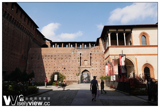 【旅行】歐洲。義大利旅遊-03：米蘭景點＠史豐哲要塞(Castello Sforzesco)/斯福爾扎城堡