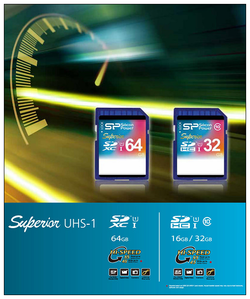 【分享】3C。SP廣穎電通：Superior UHS-1 SDXC SD記憶卡＠64GB R/W 85/40