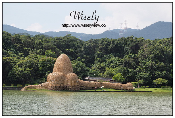 【遊記】台北市。內湖區：碧湖公園＆碧湖織屋＠竹編特色城堡，夜間光影更夢幻