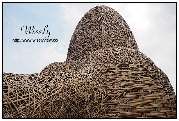 【遊記】台北市。內湖區：碧湖公園＆碧湖織屋＠竹編特色城堡，夜間光影更夢幻