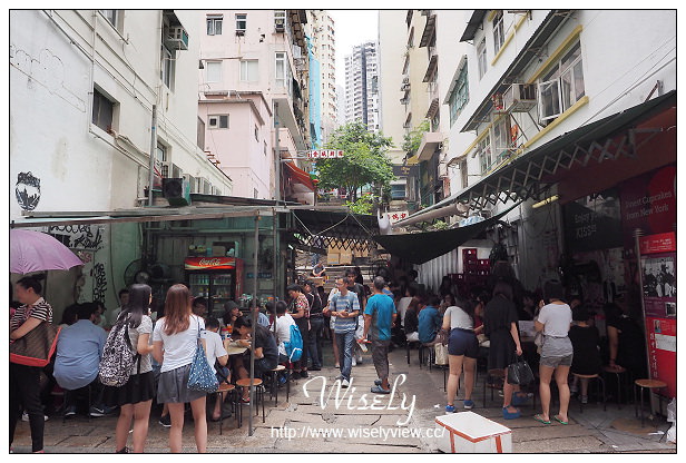 【旅行】香港。中環：勝香園＠必吃大排擋美食～蕃茄鮮牛麵、檸蜜脆脆與咸檸七