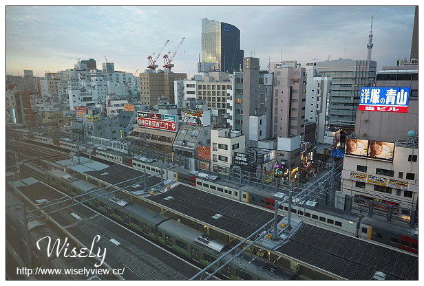 【旅行】2014日本。東京：上野阿美橫丁＠Pasta PARADISO御徒町吉池本店，花680日圓用餐看高空美景 @WISELY's 拍拍照寫寫字