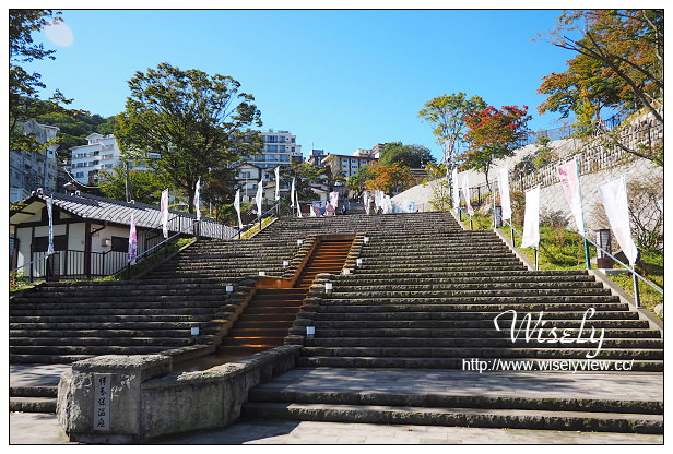 【旅行】2014日本。群馬縣(涉川市)：伊香保町-石段街＠羅馬浴場場景，400年歷史溫泉老街