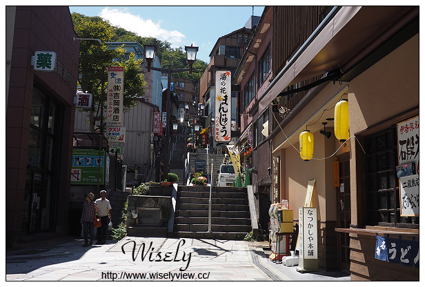【旅行】2014日本。群馬縣(涉川市)：伊香保町-石段街＠羅馬浴場場景，400年歷史溫泉老街