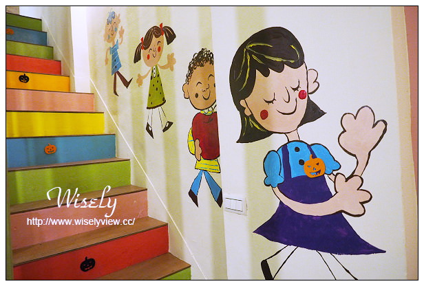 【食記】台北信義。捷運市政府站：疊疊樂鬆餅三明治(松菸店)＠童趣壁畫下午茶～捷運市政府站美食