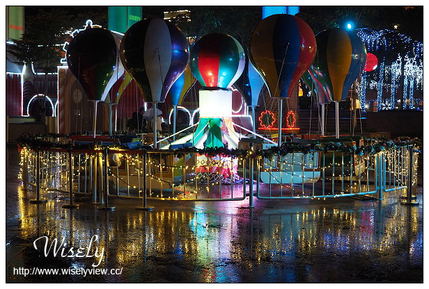 【遊記】新北市。板橋區：2014新北市歡樂耶誕城(11/15-2015/1/4)＠北歐風情&馬卡龍色彩主燈