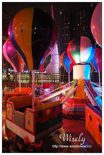 【遊記】新北市。板橋區：2014新北市歡樂耶誕城(11/15-2015/1/4)＠北歐風情&馬卡龍色彩主燈