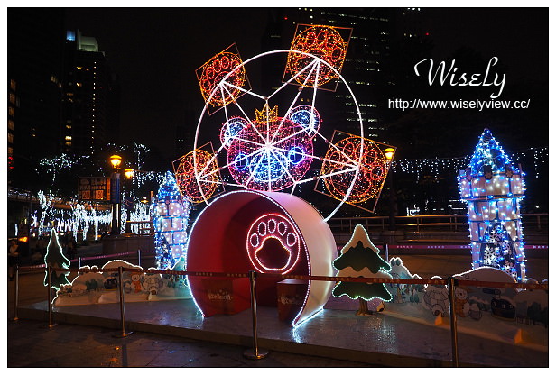 【遊記】新北市。板橋區：2014新北市歡樂耶誕城(11/15-2015/1/4)＠北歐風情&馬卡龍色彩主燈