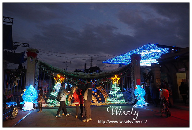 【遊記】台北市。中正區：2014公館聖誕季＠自來水博物館耶誕點燈＆星空燈光秀(12/6-12/31)