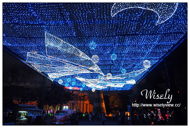 【遊記】台北市。中正區：2014公館聖誕季＠自來水博物館耶誕點燈＆星空燈光秀(12/6-12/31)