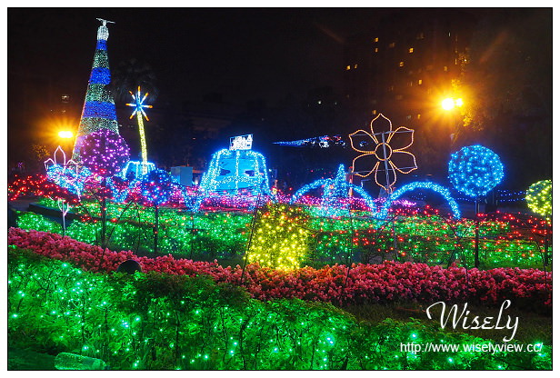 【遊記】台北市。中正區：2014公館聖誕季＠自來水博物館耶誕點燈＆星空燈光秀(12/6-12/31)