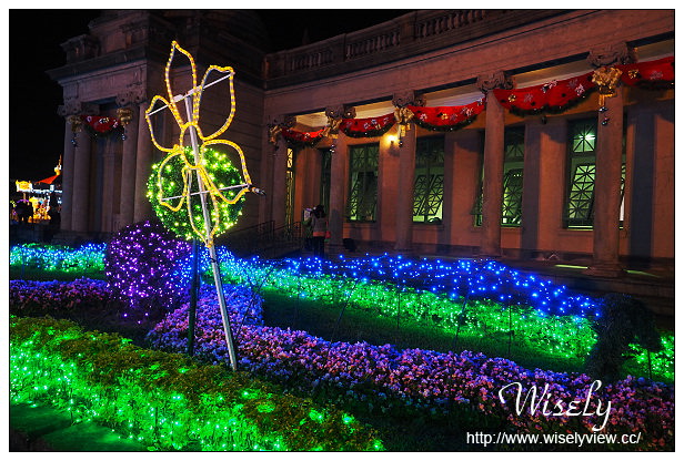 【遊記】台北市。中正區：2014公館聖誕季＠自來水博物館耶誕點燈＆星空燈光秀(12/6-12/31)