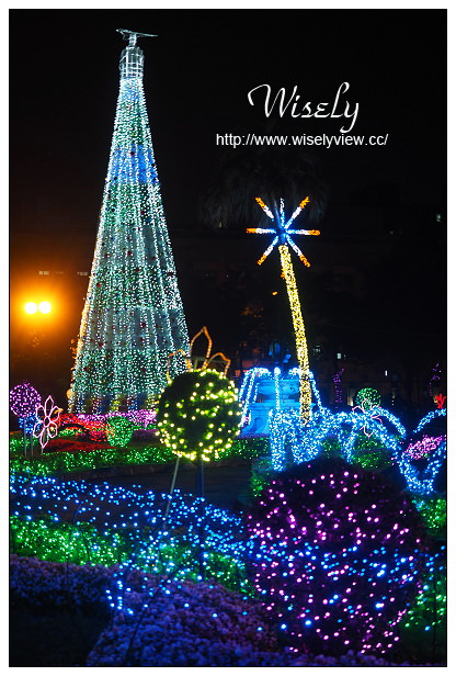 【遊記】台北市。中正區：2014公館聖誕季＠自來水博物館耶誕點燈＆星空燈光秀(12/6-12/31)