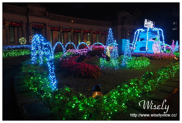 【遊記】台北市。中正區：2014公館聖誕季＠自來水博物館耶誕點燈＆星空燈光秀(12/6-12/31)