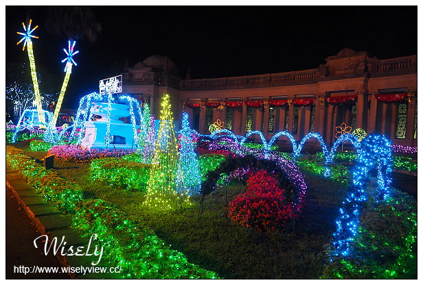 【遊記】台北市。中正區：2014公館聖誕季＠自來水博物館耶誕點燈＆星空燈光秀(12/6-12/31)