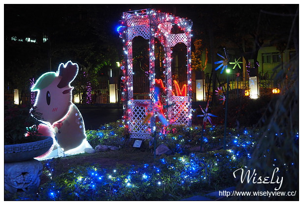 【遊記】台北市。中正區：2014公館聖誕季＠自來水博物館耶誕點燈＆星空燈光秀(12/6-12/31)