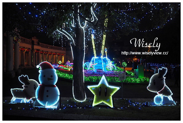 【遊記】台北市。中正區：2014公館聖誕季＠自來水博物館耶誕點燈＆星空燈光秀(12/6-12/31)