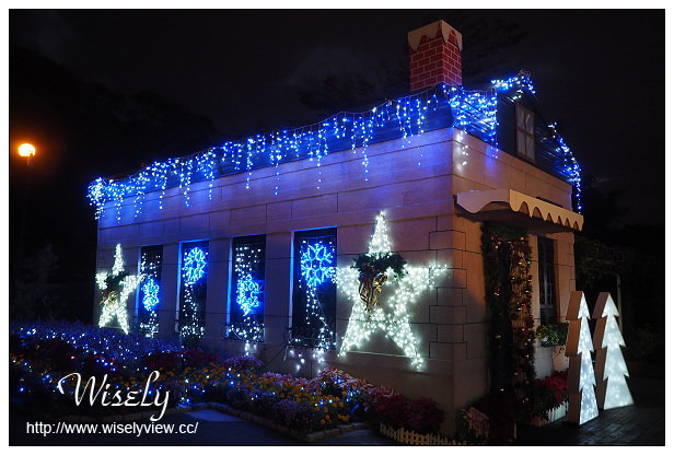【遊記】台北市。中正區：2014公館聖誕季＠自來水博物館耶誕點燈＆星空燈光秀(12/6-12/31)
