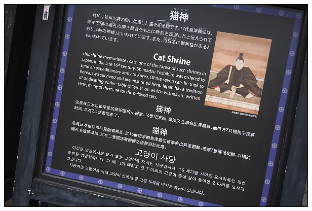 《鹿兒島景點。仙巖園二訪》手作工藝品店、貓神神社～貓奴必訪景點