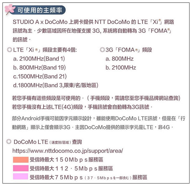 【分享】日本上網。STUDIO A x Docomo日本七日無線上網卡:4G LTE SIM卡、2.2GB流量@東京使用心得 【分享】日本上網。STUDIO A x Docomo日本七日無線上網卡:4G LTE SIM卡、2.2GB流量@東京使用心得