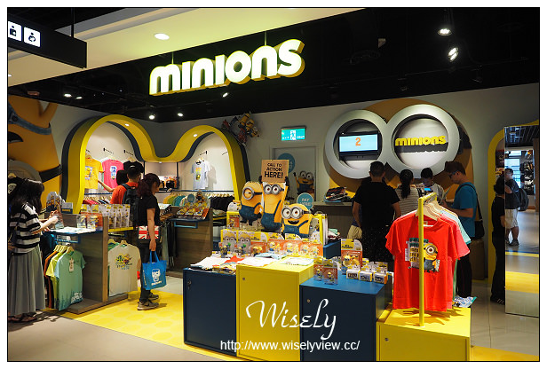 【遊記】台北信義。捷運市政府站：微風松高3F＠神偷奶爸小小兵專賣店～MINIONS