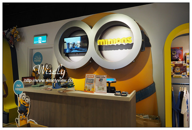 【遊記】台北信義。捷運市政府站：微風松高3F＠神偷奶爸小小兵專賣店～MINIONS
