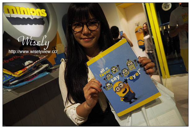 【遊記】台北信義。捷運市政府站：微風松高3F＠神偷奶爸小小兵專賣店～MINIONS