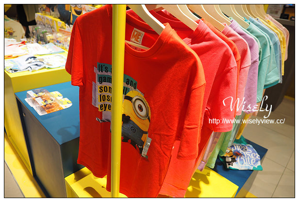 【遊記】台北信義。捷運市政府站：微風松高3F＠神偷奶爸小小兵專賣店～MINIONS