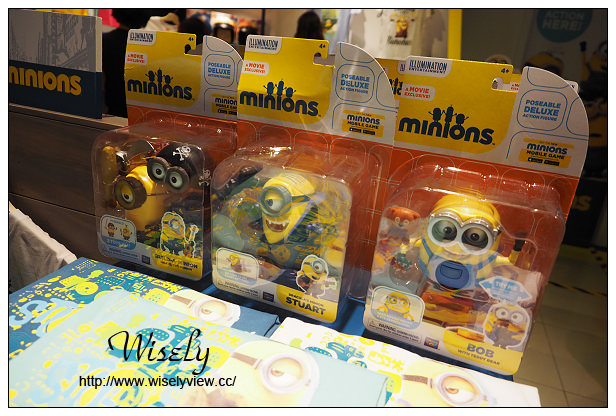 【遊記】台北信義。捷運市政府站：微風松高3F＠神偷奶爸小小兵專賣店～MINIONS