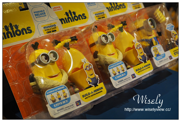 【遊記】台北信義。捷運市政府站：微風松高3F＠神偷奶爸小小兵專賣店～MINIONS
