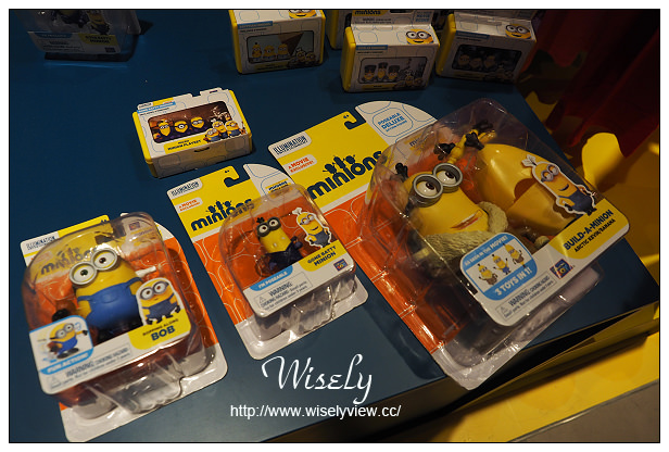 【遊記】台北信義。捷運市政府站：微風松高3F＠神偷奶爸小小兵專賣店～MINIONS