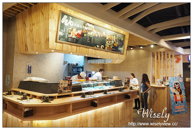 【食記】台北信義。捷運市政府站：ATT4Fun 5F＠WO Sushi-沃壽司～立食壽司料理吧