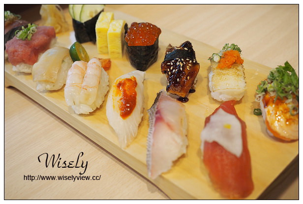 【食記】台北信義。捷運市政府站：ATT4Fun 5F＠WO Sushi-沃壽司～立食壽司料理吧