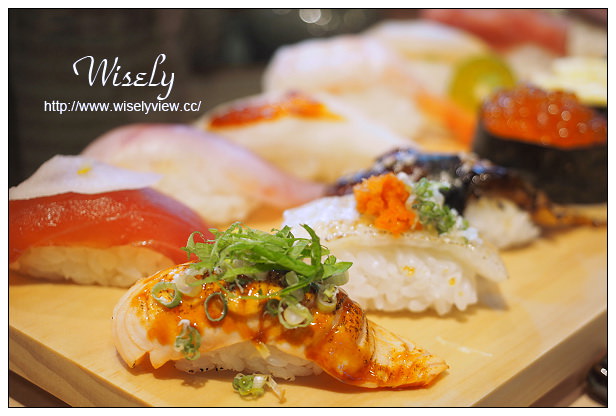 【食記】台北信義。捷運市政府站：ATT4Fun 5F＠WO Sushi-沃壽司～立食壽司料理吧