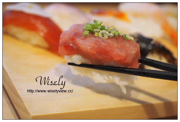 【食記】台北信義。捷運市政府站：ATT4Fun 5F＠WO Sushi-沃壽司～立食壽司料理吧