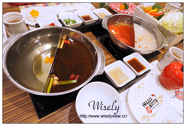 【食記】台北市。大安區：東區216巷＠Hello Kitty Shabu-Shabu～捷運忠孝敦化站美食