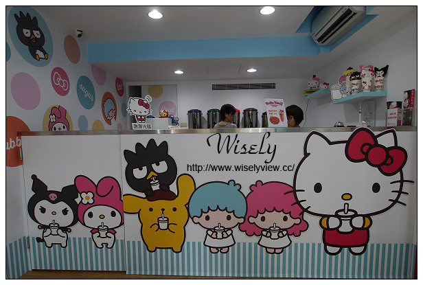 【食記】台北市。大安區：Hello Kitty Bubble＠三麗鷗茶飲專賣店，鄰近仁愛醫院～捷運忠孝復興站美食