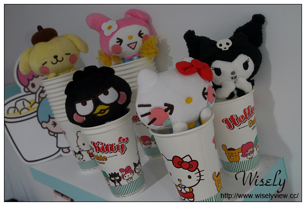 【食記】台北市。大安區：Hello Kitty Bubble＠三麗鷗茶飲專賣店，鄰近仁愛醫院～捷運忠孝復興站美食