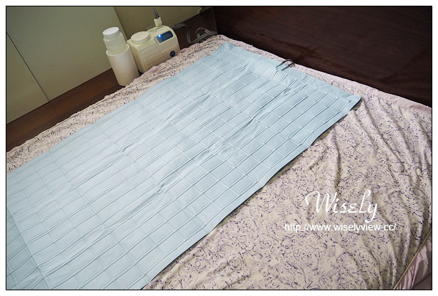 【開箱】家電。EXTRA壹世代-Wipos溫博士：COOL WATER MAT／京都西川水動冷循環機@方便保環且節能省電，夏天涼爽寢具好物