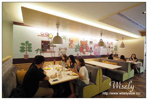 【食記】台北市。大安區：東區商圈＠Rilakkuma Cafe/拉拉熊咖啡廳/懶熊咖啡～療癒系主題餐廳&捷運忠孝敦化站美食
