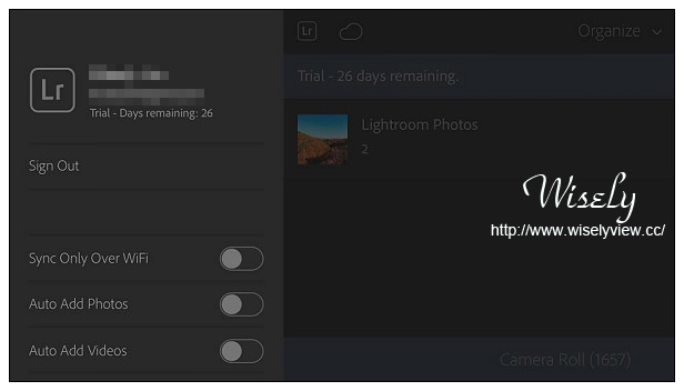 【分享】軟體。Adobe Lightroom Mobile iOS(免費版)：英文介面功能強大、可提供iPhone/iPad使用