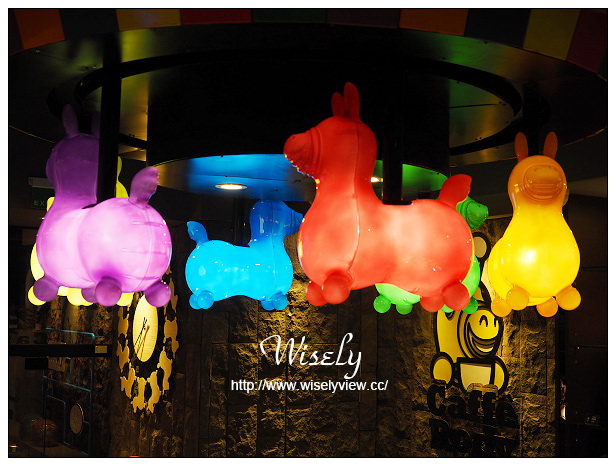 【食記】台北市。大安區：Caffè Rody主題餐廳＠全球唯一跳跳馬餐廳，捷運忠孝敦化站美食