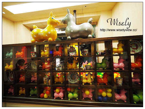 【食記】台北市。大安區：Caffè Rody主題餐廳＠全球唯一跳跳馬餐廳，捷運忠孝敦化站美食