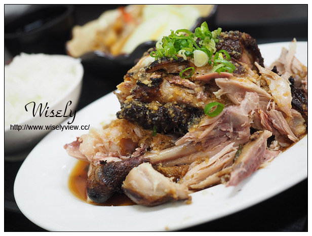 【食記】台北市。中正區：郝家食堂＠寧波西街裡的蒜味燒雞和排骨飯，捷運中正紀念堂站美食 @WISELY's 拍拍照寫寫字