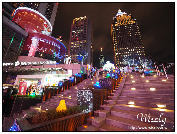 【遊記】台北信義。捷運市政府站＠統一阪急百貨2樓夢廣場：「愛．Sharing」六大主題燈區聖誕系列活動