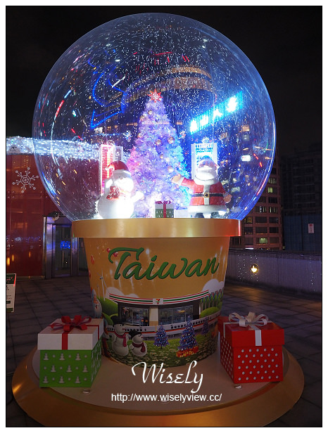 【遊記】台北信義。捷運市政府站＠統一阪急百貨2樓夢廣場：「愛．Sharing」六大主題燈區聖誕系列活動